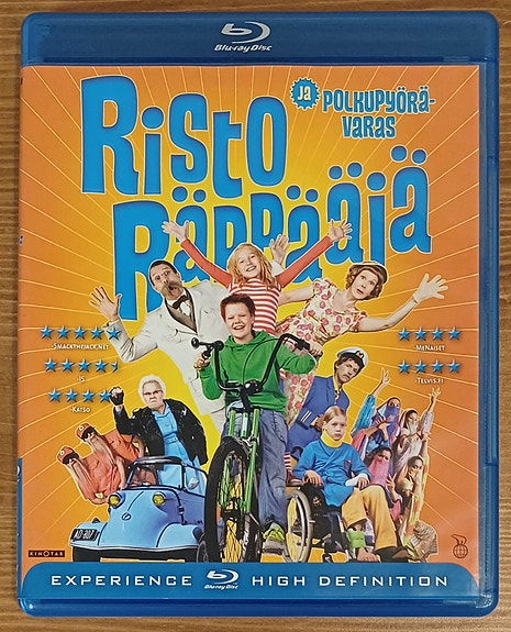 Risto Räppääjä ja polkupyörävaras Blu-ray