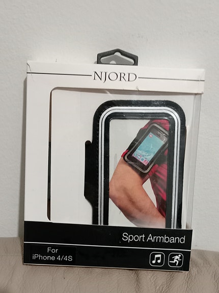 Kevyt käsivarsikotelo älypuhelimen iPhone 4/4S 🛒