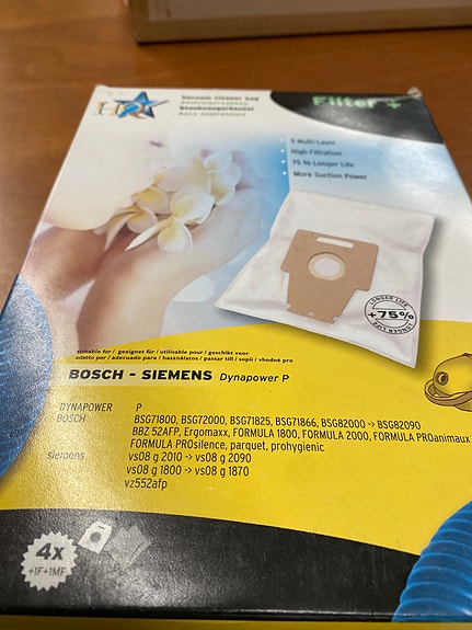 Pölypussi Bosch-Siemens