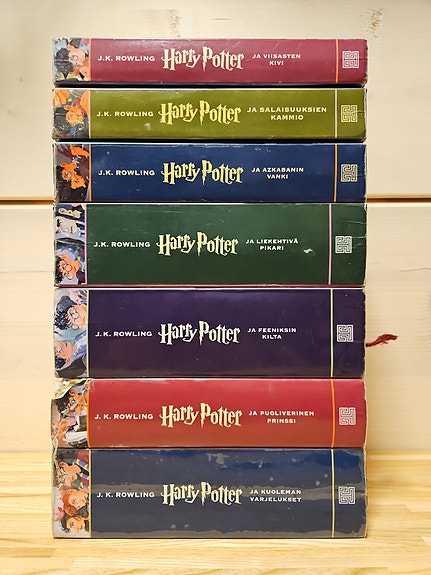 Harry Potter -kirjasarja, J.K. Rowling