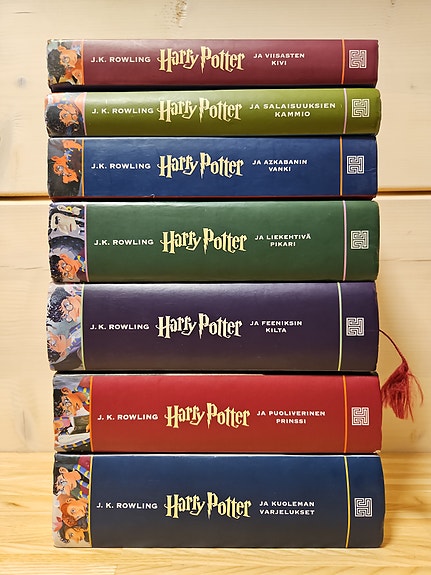 Harry Potter -kirjasarja, J.K. Rowling