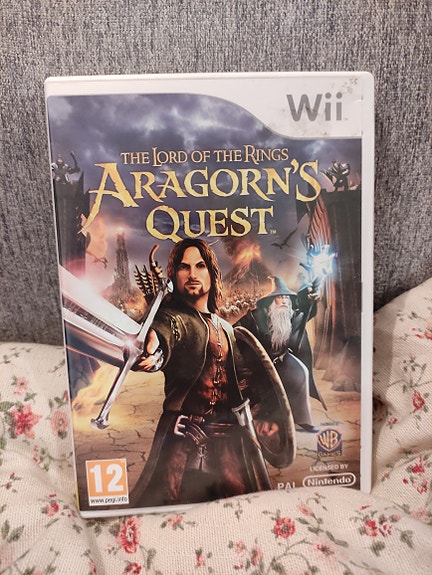 Nintendo Wii The Lord of the Rings Aragorn's Quest peli