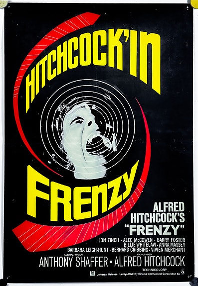 Alfred Hitchcock FRENZY elokuvajuliste