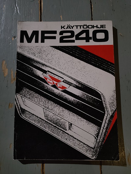 Massey Ferguson 240 käyttöohjekirja