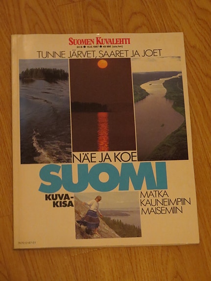 Suomen Kuvalehti 24 B 1987  /  Näe ja koe Suomi