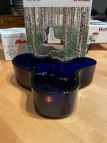 Iittala Aalto Malja 136 mm sininen