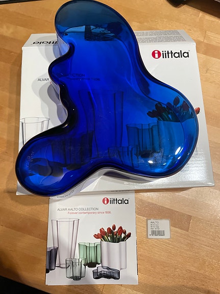 Iittala Aalto Malja 50 mm Sininen