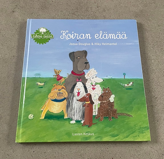 Koiran elämää -lastenkirja/ tietokirja