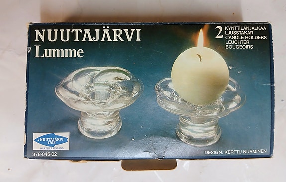 Nuutajärvi, Kerttu Nurminen, Lumme kynttilänjalka 2kpl
