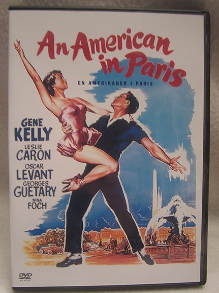 Amerikkalainen Pariisissa dvd