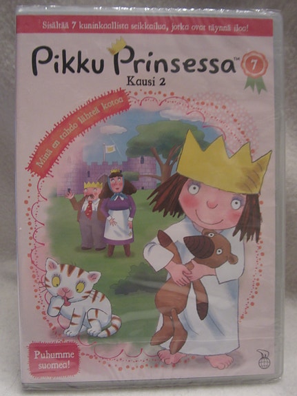 Pikku Prinsessa kausi 2 levy 7 dvd uusi