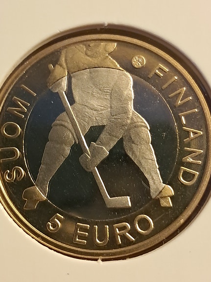 5 € Juhlaraha-2012 Jääkiekon MM-kisat