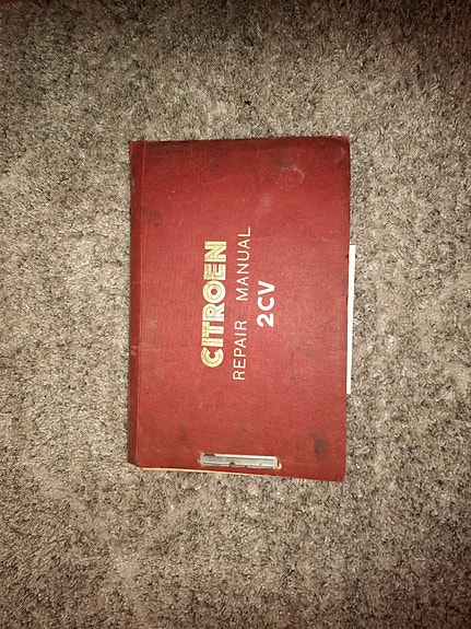 2CV Repair Manual