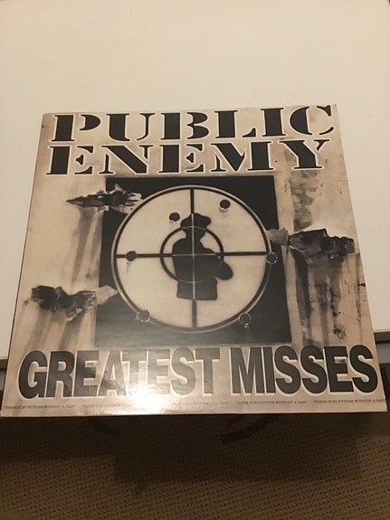 Public Enemy Greatest Misses LP-levy Hip hop