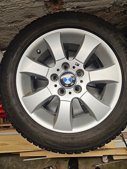BMW BBS aluvanteet nastarenkailla