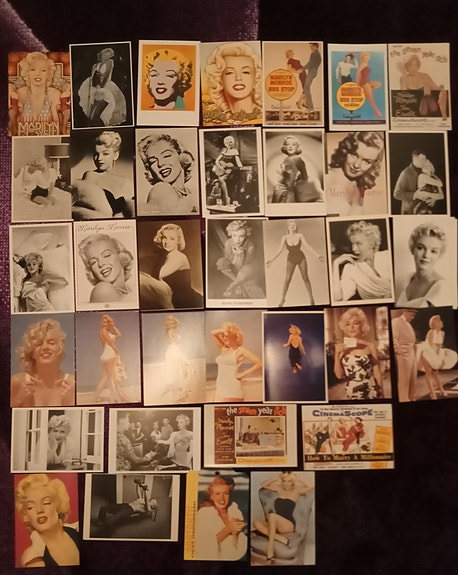 Marilyn Monroe postikortit