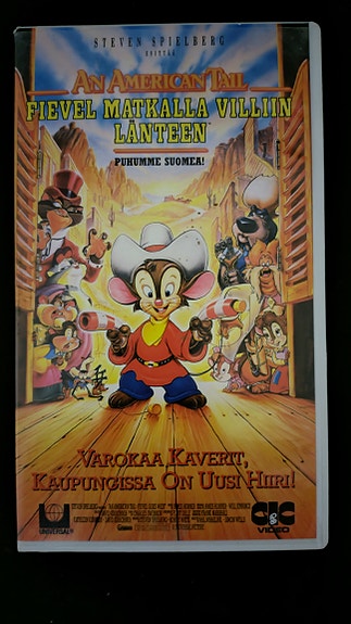 Fievel matkalla villiin länteen VHS