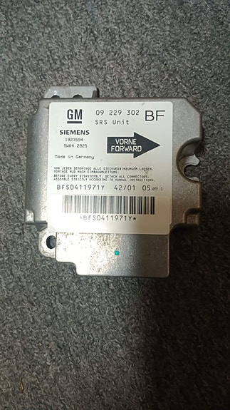 Opel Astra G 1.6i air-bag keskusyksikkö