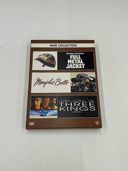 Full Metal Jacket, Memphis Belle, Three Kings DVD sota elokuvat