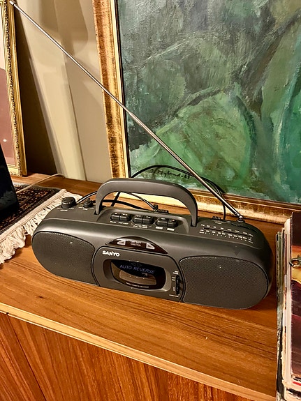 Sanyo radio-kasettisoitin