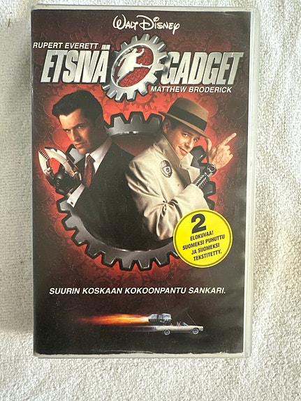 Disney Etsivä Gadget VHS-elokuva suomenkielinen