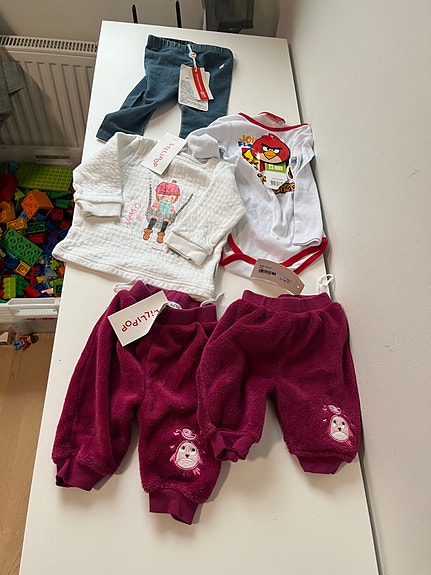 Lindex Unisex Vauvan Vaatteet Valkoinen 62