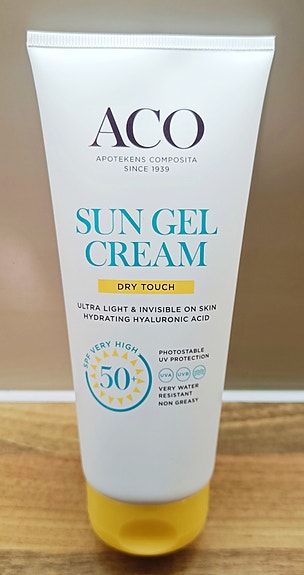 UUSI Aco Sun Gel Cream Dry Touch SPF 50+ 200 ml