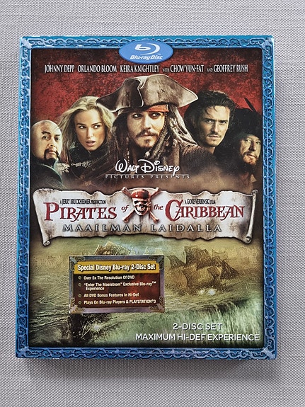Blu-ray Maailman laidalla - Pirates of the Caribbean 3