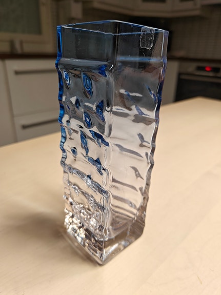 Fantasia maljakko, sininen, K 18 cm