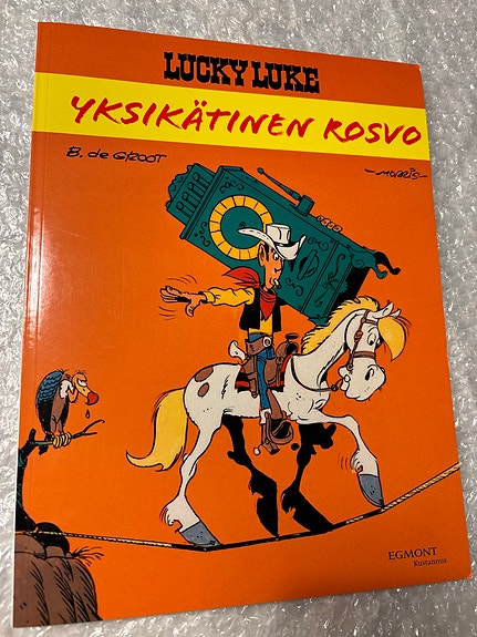 Lucky Luke Sarjakuva Yksikätinen Rosvo