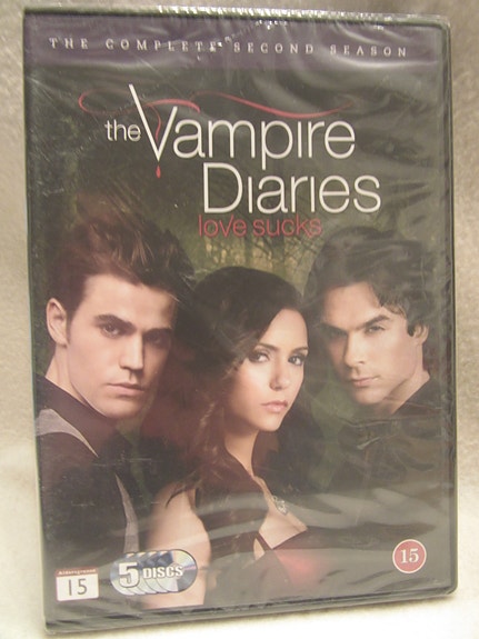 Vampyyripäiväkirjat kausi 2 dvd uusi