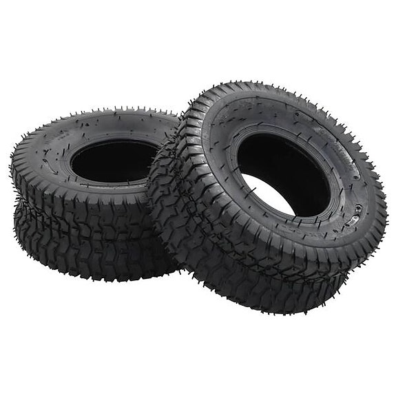 vidaXL Kottikärryn rengas- ja sisäkumisarja 15x6.00-6 4PR 4PR kumi(sku145274