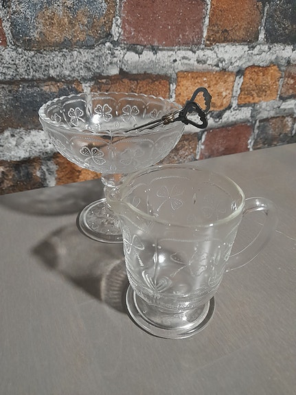 Nuutajärvi Apila sokerikko, sokerisakset ja kermakko