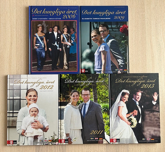Ruotsin kuningashuone- kirjoja