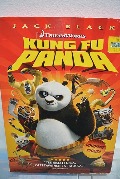 Kung Fu Panda dvd