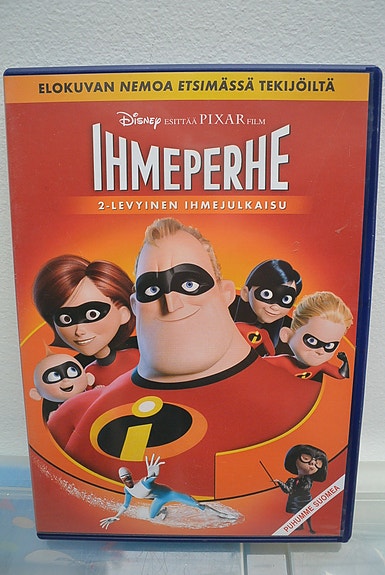 Disney Pixar Ihmeperhe 2 DVD
