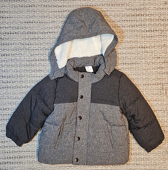 H&M Harmaa Lasten ToppaTakki 86