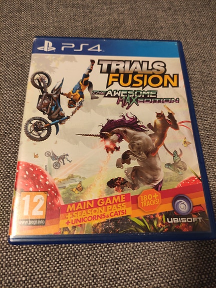 Ubisoft Trials Fusion Awesome Max Edition Playstation 4 peli