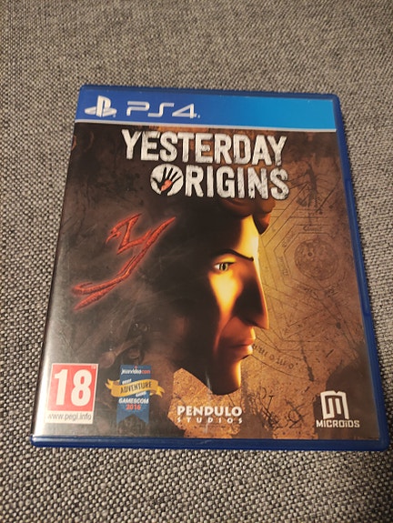 Yesterday Origins Playstation 4 peli