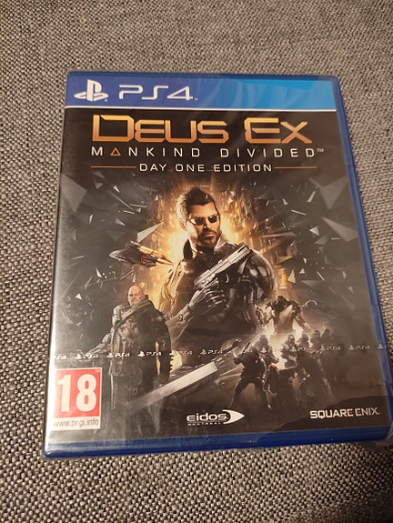 Deus Ex Mankind Divided Day One Edition Playstation 4 Peli