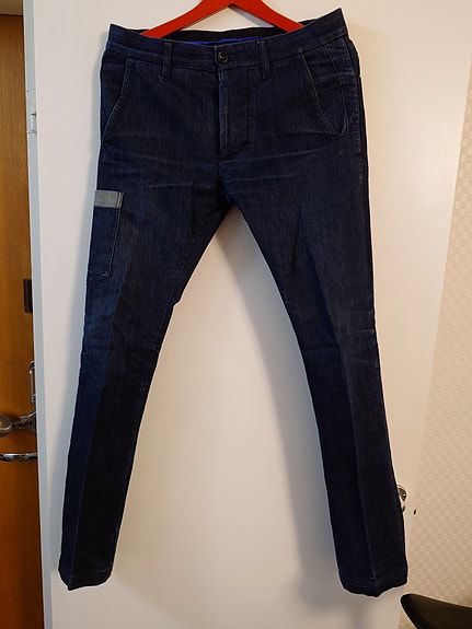 Frenn Rufus slim denim trousers kokoa S