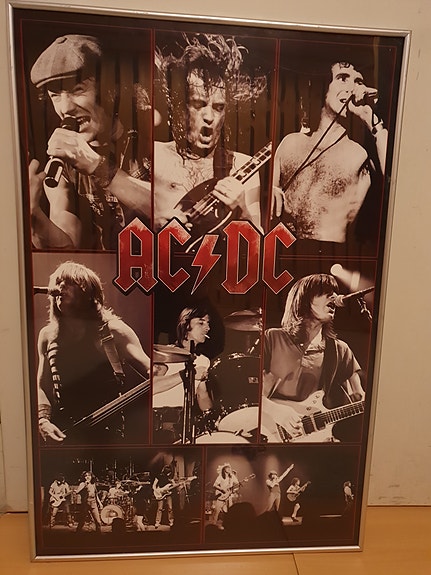 AC/DC iso taulu/juliste