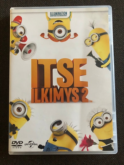 Itse Ilkimys 2 elokuvan DVD