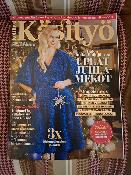 Kotiliesi Käsityö -lehti 6/2023 joulun erikoisnumero