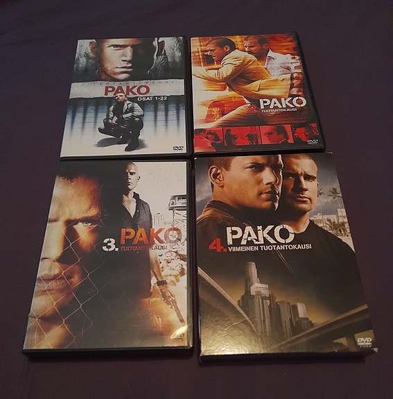 Pako kaudet 1-4