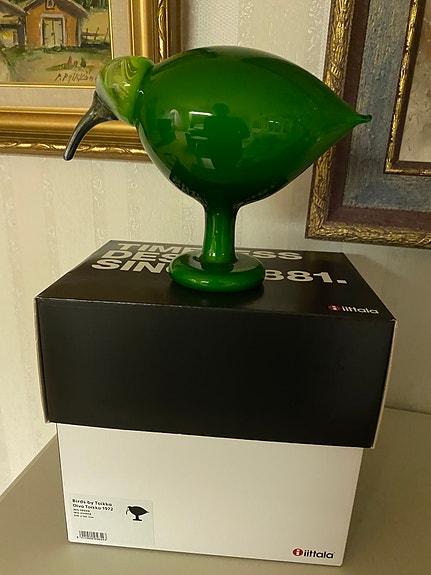 Oiva Toikka lintu Vihreä Ibis