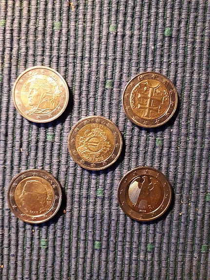 2€ Kolikot Eurooppa
