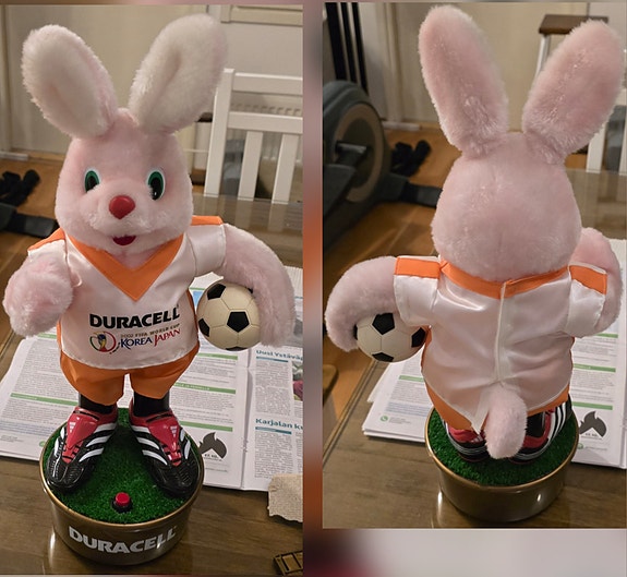 Duracell pupu FIFA figuuri ja Duracel puput valaisin