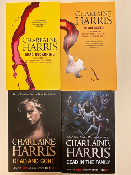 Sookie Stackhouse sarjan kirjoja. Charlaine Harris