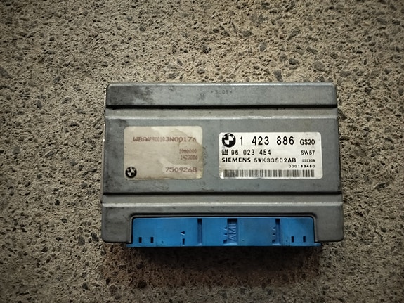 BMW 330d e46 vaihdelaatikon ohjausyksikkö